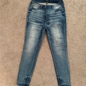 Judy Blue Faded Blue High-Rise Skinny Jeans